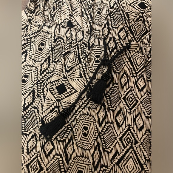 Lucky Brand Jersey Tank Dress XL Geo Aztec Boho - Picture 8 of 15